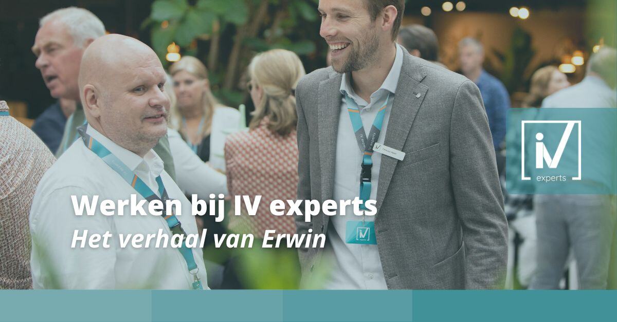 Werken bij IV experts, het verhaal van Erwin